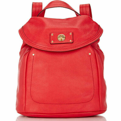 Marc Jacobs Backpack Totally Turnlock Red backpack Marc By Marc Jacobs Red Leather Totally | Mercari main image 3
