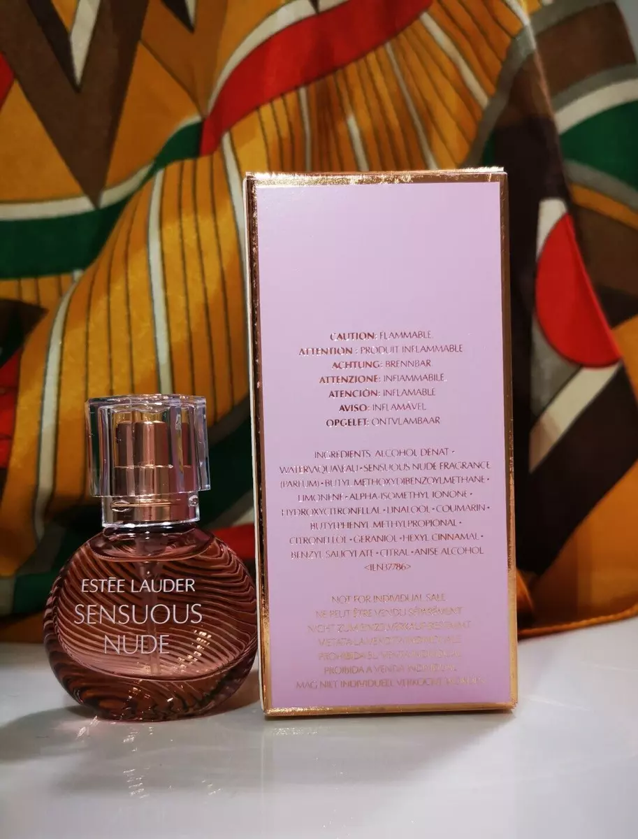 Estee Lauder SENSUOUS NUDE EAU DE Parfum Spray 0.14 oz 4 ml travel size New