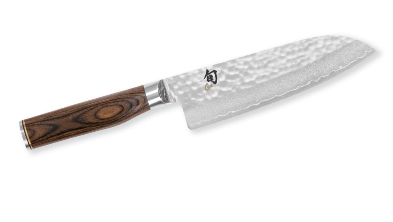 Coltello cucina verdure Santoku KAI Shun Premier Tim Malzer 18cm Made in Japan