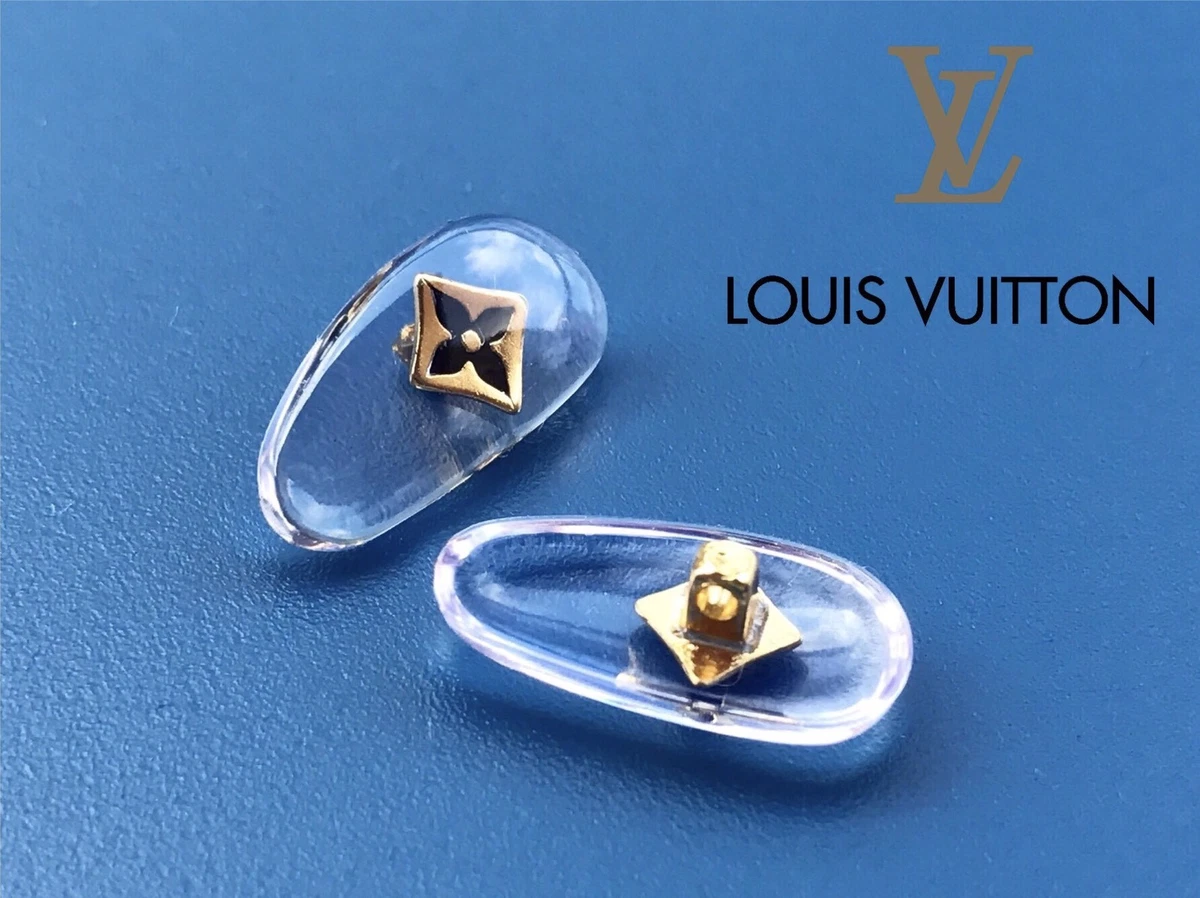 Replacement Nose Pads for Louis Vuitton LV Sunglasses Eyeglasses Screw-In  Gold