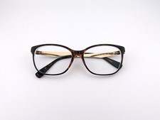 Escada Eyeglasses, Frames Only, VES 475 0722 Brown, 54-16-140, Plastic, Italy