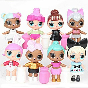 set of 8 lol surprise dolls