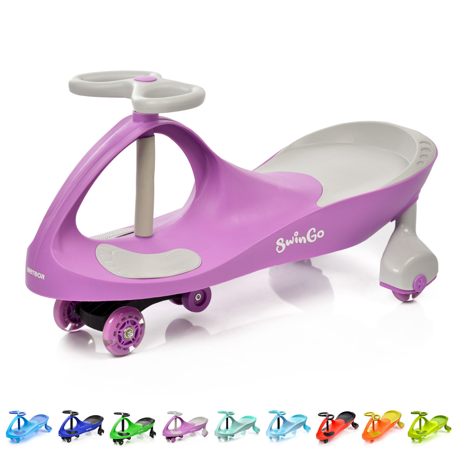 Coche deslizante LED Twist Car Scooter triciclo niños rueda scooter juguete