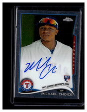 2014 Topps Chrome Rookie Autographs #88 Michael Choice  AU