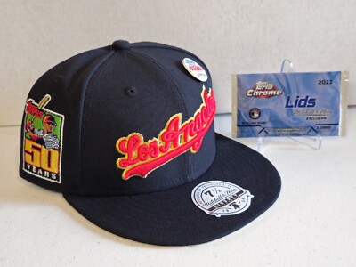 LA DODGERS Lids MLB Mitchell & Ness 2001 Fitted 7 1/2 Hat Pin 