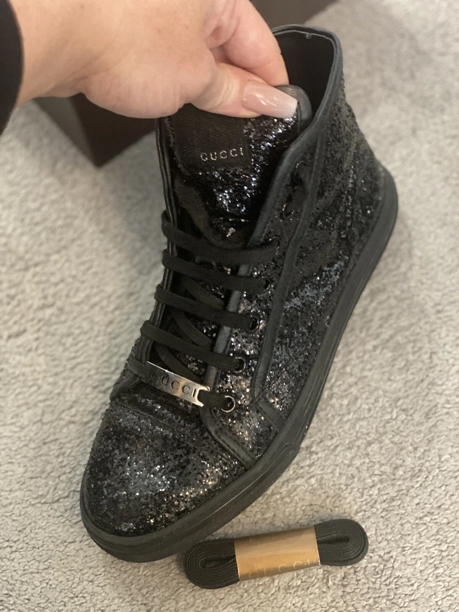Gucci trainers hotsell with diamonds