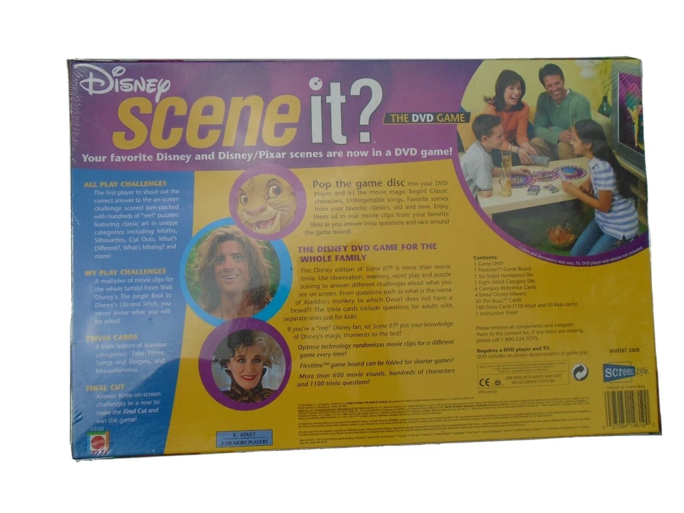 Disney Scene It? DVD Board Game (First Edition)  - Image 2 of 4