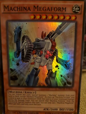 Machina Megaform - NECH-ENS06 - Super Rare - Limited Edition card lot