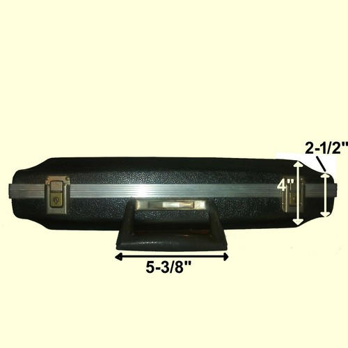 Padded Hard Side Pistol Traveling Case 4X13x17" No Key - Picture 5 of 9