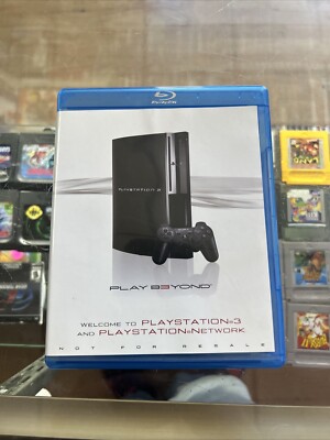 Welcome To PlayStation 3 and Playstation Network Blu-Ray Disc 