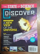 DISCOVER MAGAZINE JANUARY/FEBRUARY 2023 - A NEW VIEW OF THE UNIVERSE RP