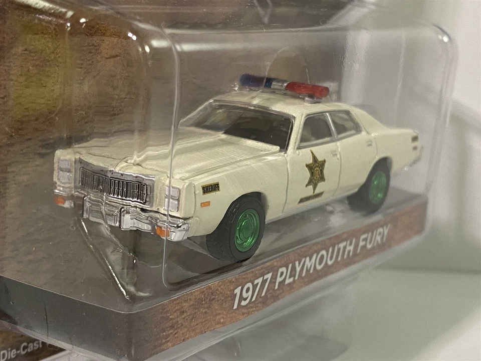Inseguimento Modello 1977 Plymouth Fury Hazzard Contea Di 1:64 Greenlight 30110 - Immagine 3 di 4