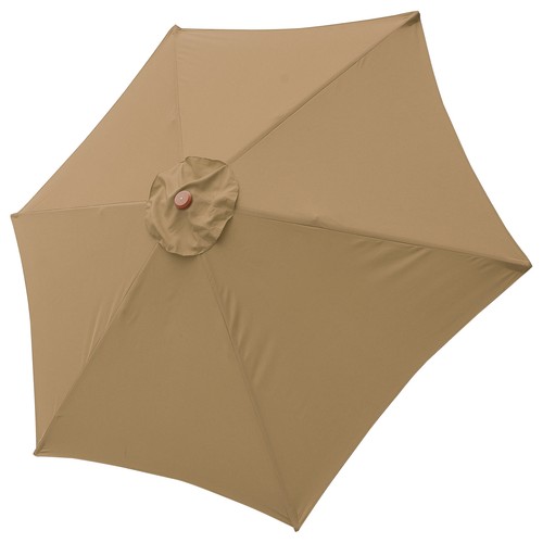 9FT Patio Umbrella Replacement Canopy 6 Rib Outdoor Yard Deck Cover Top