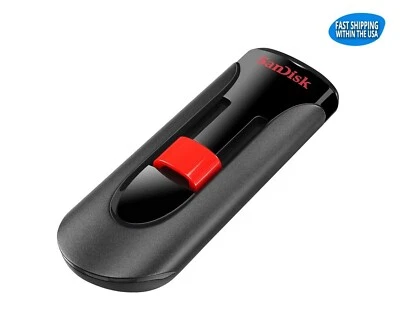 Sandisk 32GB 64GB 128GB 256GB Cruzer Glide Flash Drive USB 2.0 Memory Lot