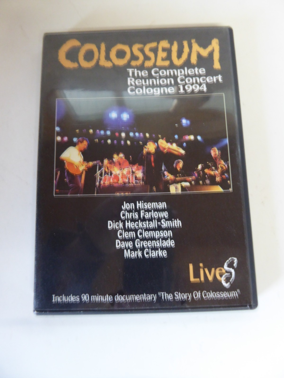 Colosseum The Complete Reunion Concert Cologne 1994 Region 0 DVD 2003