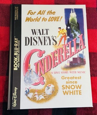 Walt Disney s Cinderella Book Blu-ray & Poster Set The Making of A Masterpiece