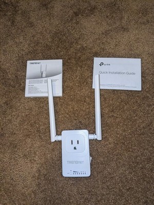 TRENDnet Home Smart Switch with Wi-Fi AC750 Extender (THA-103AC)  with Manuals