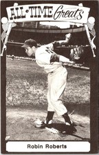 Robin Roberts Baseball Hall Fame Cooperstown NY Postcard G79