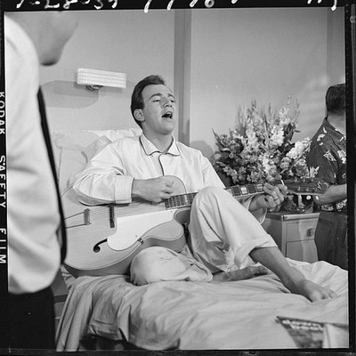 Hennesey TV show musical guest star Bobby Darin Television Old Photo