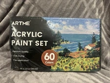 NEW Artme Acrylic Painy Set - 60 Colors.- 60 2 fl oz Bottles