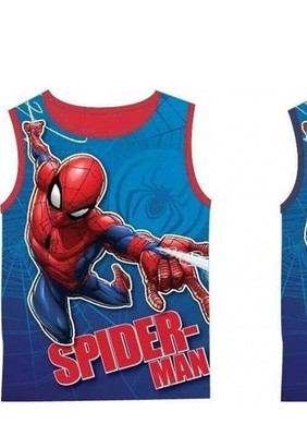 T-Shirt Tanktop Muskelshirtt Spidermann Nickelodeon Gr 98 farbe  rot/blau