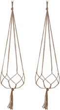 EBOOT 2 Pack 48 Inches Plant Hanger Flower Pot Plant Holder for Indoor Outdoor