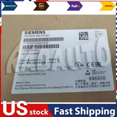 New Siemens 6FC5370-4AM20-0AA0 SINUMERIK 828D Basic M 6FC5 370-4AM20-0AA0