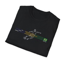 Soccer National Flag Unisex T-Shirt, FIFA World Cup Championship, Brazil