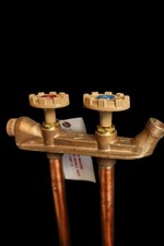 Outside Hot and Cold Mixer Tap - Woodford Model 22 No Freeze Outside Tap 