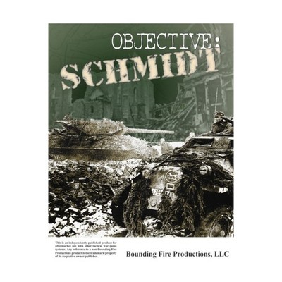 Bounding Fire ASL Objective Schmidt Bag SW (New)