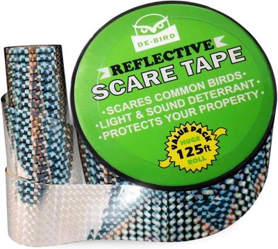 Scare Tape - Weatherproof Reflective Tape - Seagull Reflective Ribbon for Balcon