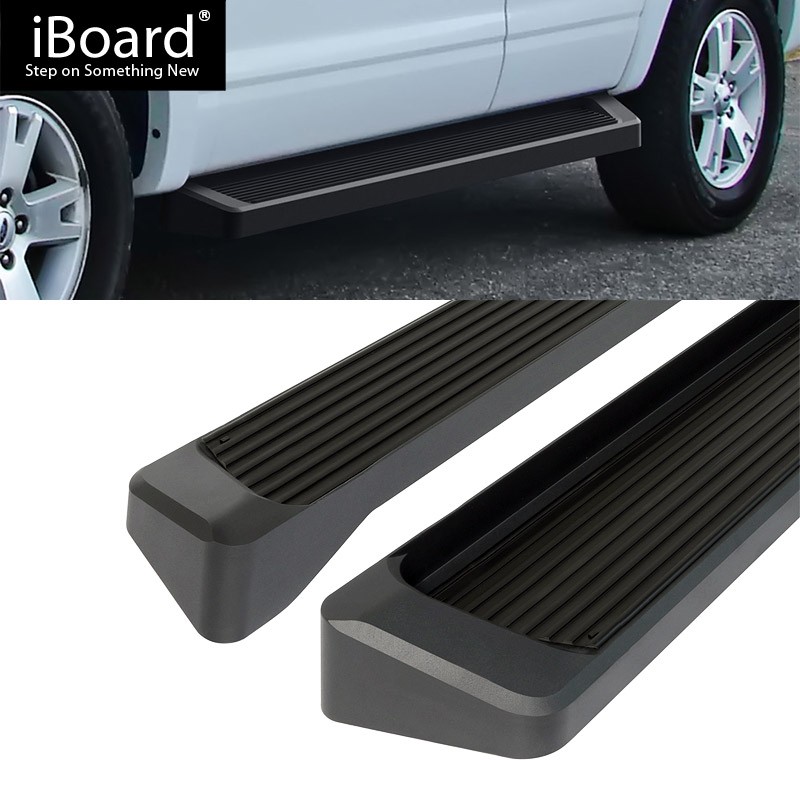 Running Board Style Side Step 6in Black Fit Ford Explorer 4-Door