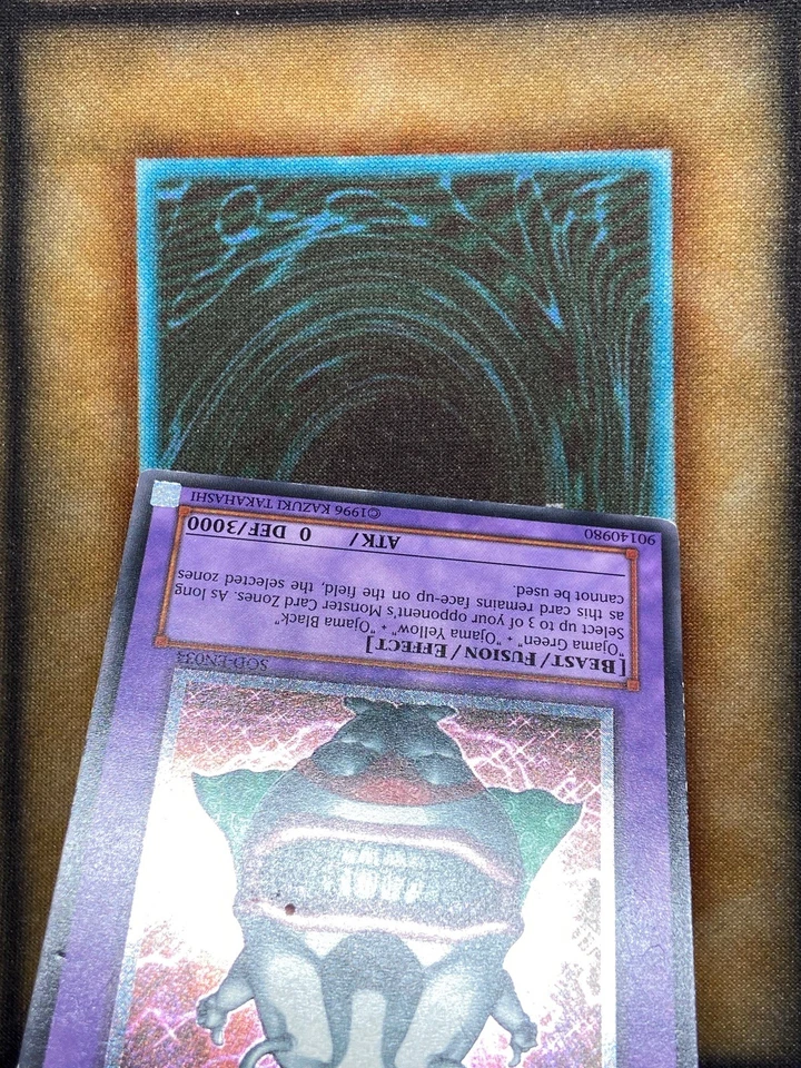 Yugioh Ojama King SOD-EN034 Ultimate Rare MP - Image 4 of 4