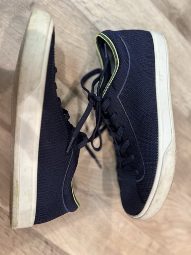 Scarpe da donna Rothy's taglia 9 The Lace Up Sneaker in tessuto navy - Foto 6 di 7