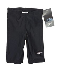Speedo Black Pro LT Jammer Swimwear Youth Size 20 NWT