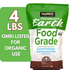 Harris Food Grade Diatomaceous Earth Powder - OMRI Listed for Organic Use, 4lb B