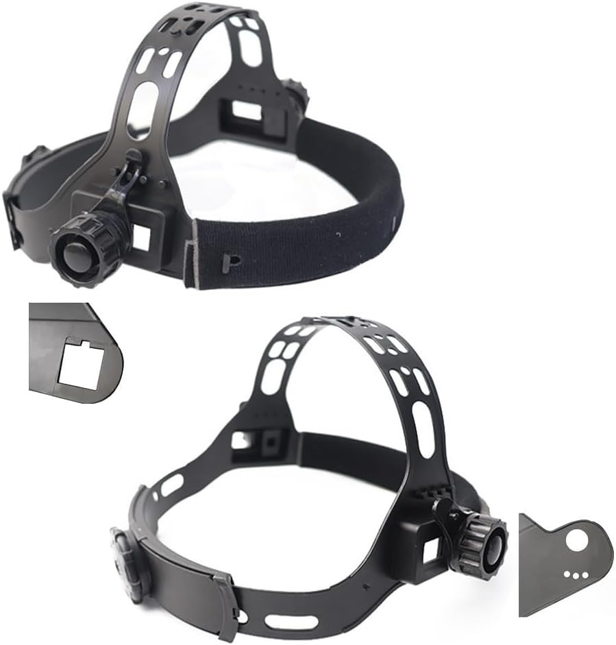 2 Pack Welding Helmet Headgear Replacement Adjustable Welding Hood Suspension At