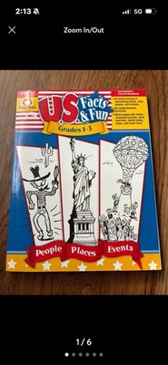 U. S. Facts and Fun Grades 1-3 by Evan-Moor Educational Publishers Paperback