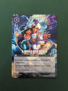 A Whole New World Lorcana | eBay