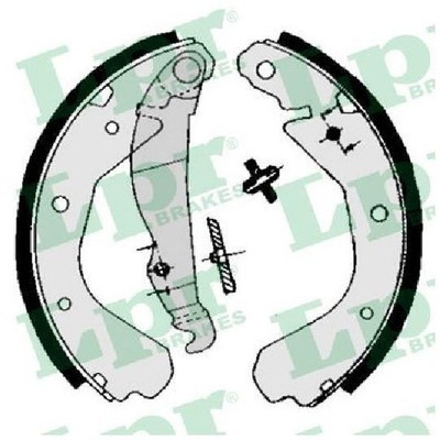 Bremsbackensatz hinten für Vauxhall Chevette CC id86376