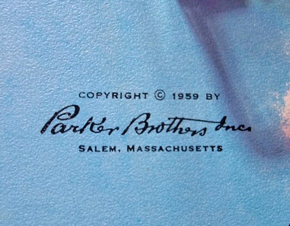 Vintage RISK Parker Bros Continental Board Game 1959/1968 COMPLETE  - Image 4 of 4