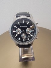 Orologio Michael Kors Scout MK8310 Uomo 43mm Quadrante Nero Cronografo Pelle