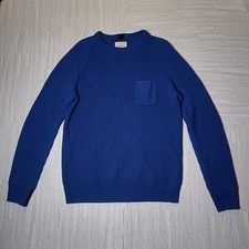 White Stuff Mens Jumper  size Medium Blue Woolrich 