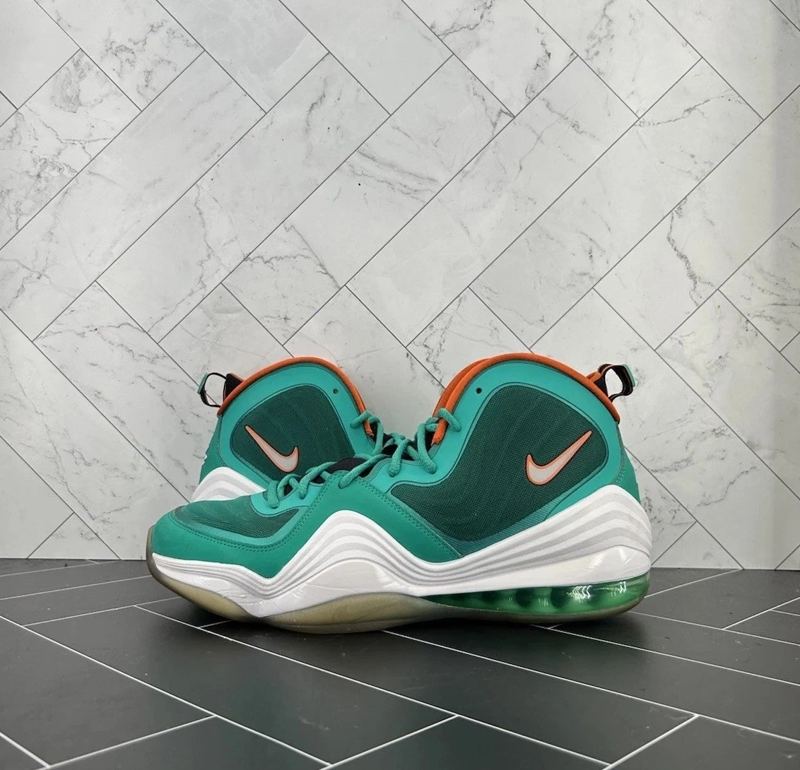 Nike Air Penny 5 Miami Dolphins 2012 for Sale | Authenticity  display picture 1