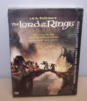 The Lord of the Rings: The Animated Film 1978 DVD Snapcase 2002 SEALED NEW