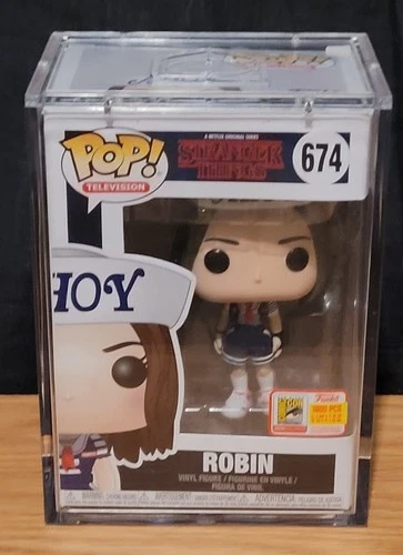 Funko Pop! Vinyl Stranger Things Robin SDCC 2018 Limited Edition Exclusive #674