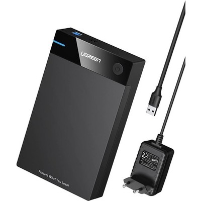 USB 3.0 Festplattengehäuse Kunststoff 3,5 Zoll Schnellladegerät HDD SSD Travel