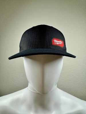 Milwaukee 505B Gridiron  Snapback Trucker Hat (Black) Like New