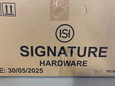 Signature Hardware 498227 Rainsville 18" White Undermount Sink w/ Overflow