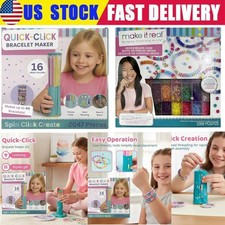 Quick-Click Bracelet Maker Kit DIY Girls Craft 8 
